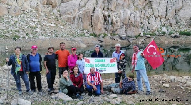 Gömbe Doğa Gönüllüleri'nden zirve yürüyüşü