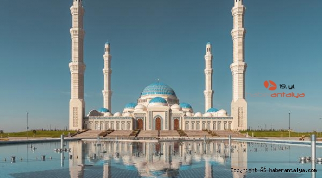 Guinness'e aday Nur Sultan Büyük Camii açılıyor