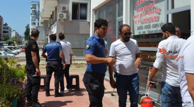 Harita mühendisi yere yığılıp öldü