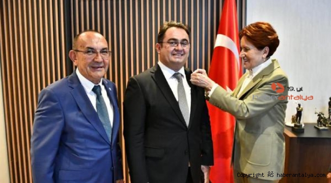 İbradı Belediye Başkanı Küçükkuru, İYİ Parti'ye geçti
