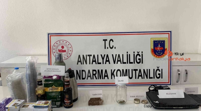 Jandarma Kumluca'da uyuşturucuya geçit vermiyor