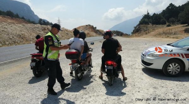 Motosiklet ve scooter denetimi; 280 bin lira ceza uygulandı !