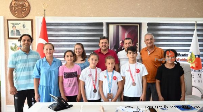 Judoculardan başkan vekili Acar'a ziyaret