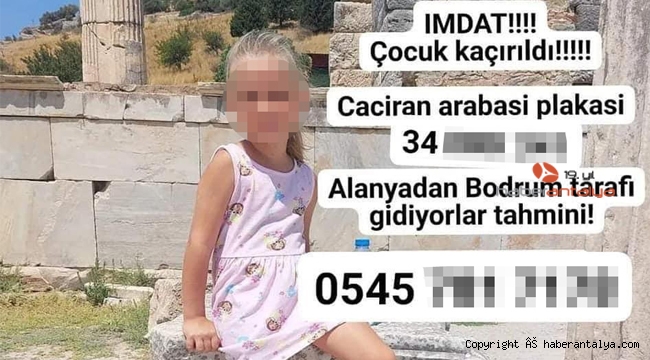 'Kaçırıldı' diyen anne, kızını kendisi alıkoymuş
