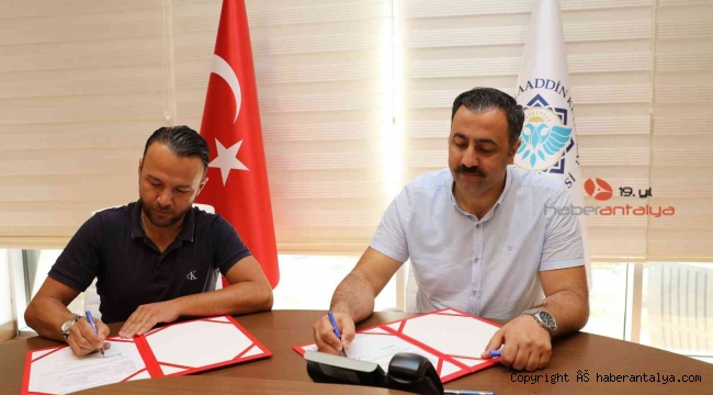 Kargıcak'taki arazi ALKÜ'ye teslim edildi