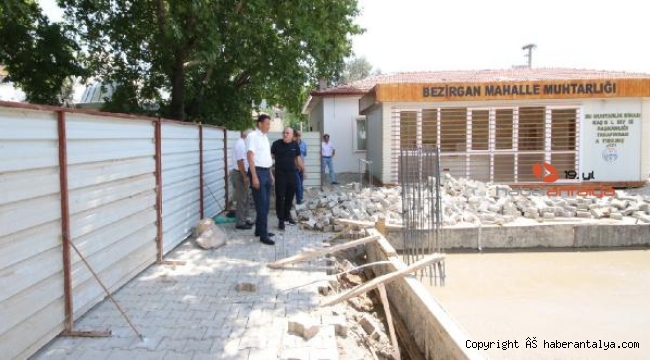 Kaş Belediyesi'nden Yayla Bezirgan'a köy kahvehanesi