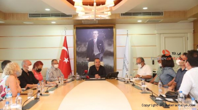 Kent Konseyi Engelli Meclisi, Başkan Böcek'i ziyaret etti