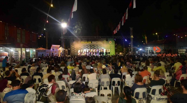 Kepez'de folklor rüzgarı esti