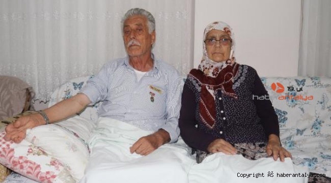 Kıbrıs gazisi ve eşine darp iddiası !