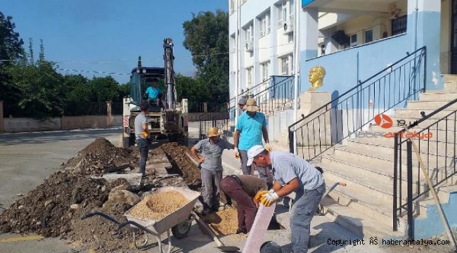 Konyaaltı okullarında hummalı çalışma