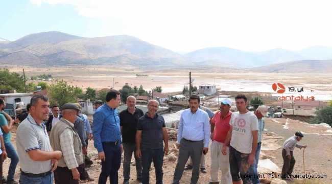 Korkuteli'de selin yaraları sarılıyor