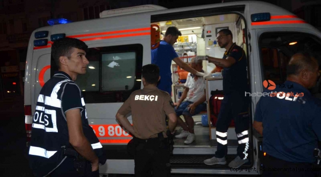 Küfür edilince başlayan kavgada kan aktı