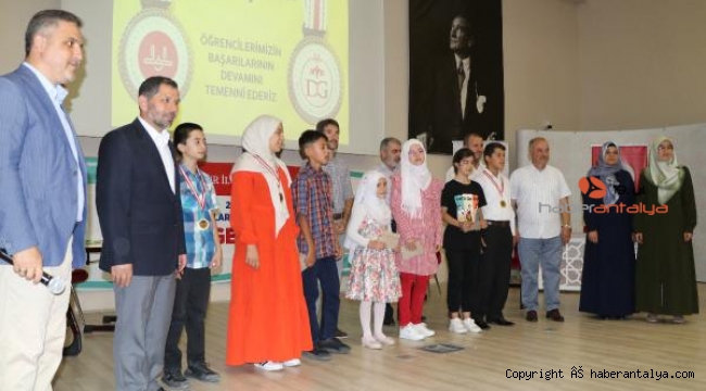 Kur'an kursu öğrencileri yarıştı