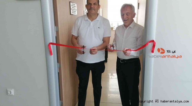 Manavgatlı hayırseverden Sağlıklı Hayat Merkezine Aile Planlaması Odası