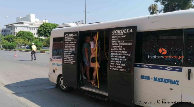 Manavgat'ta fazla yolcuya taviz yok
