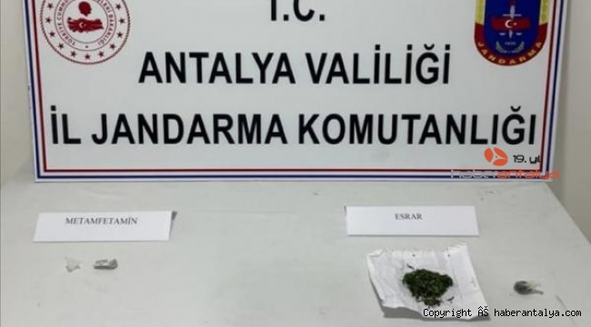 Manavgat'ta uyuşturucu operasyonu: 4 gözaltı