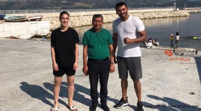 Milli boksörün Eğirdir tutkusu