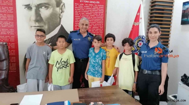 Minik çocuklardan 100 bin TL'lik hareket
