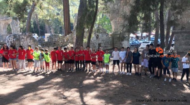 Phaselis Antik Kenti'nde oryantring heyecanı