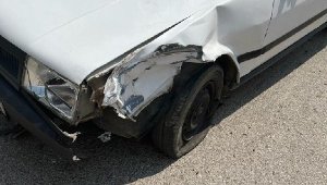 Serik'te kaza: 1 yaralı