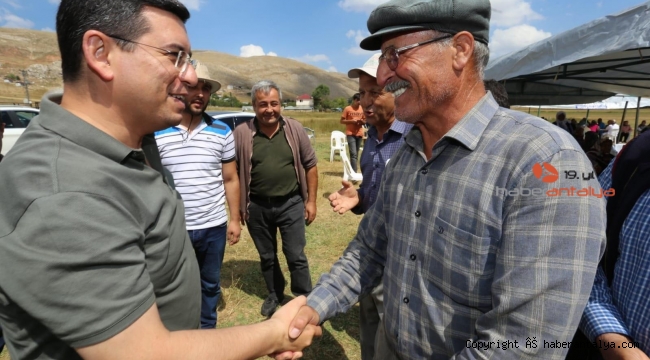 Tütüncü, AK Parti'nin çoban ateşinin yaktığı Söbüce Yaylası'nda
