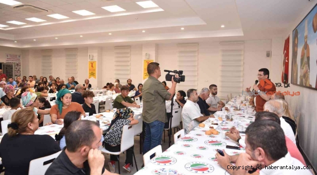 Tütüncü, Muharrem Ayı iftarına katıldı