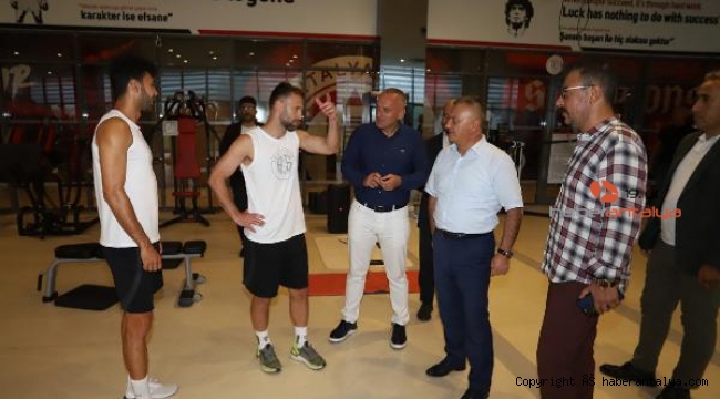 Validen Antalyaspor'a ziyaret