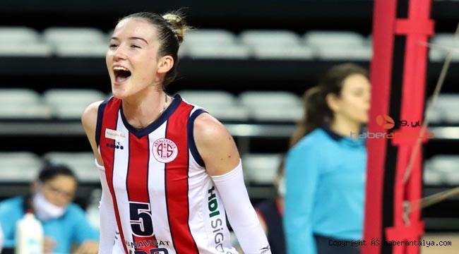 Voleybolcu Melisa, Amerika'ya uçuyor