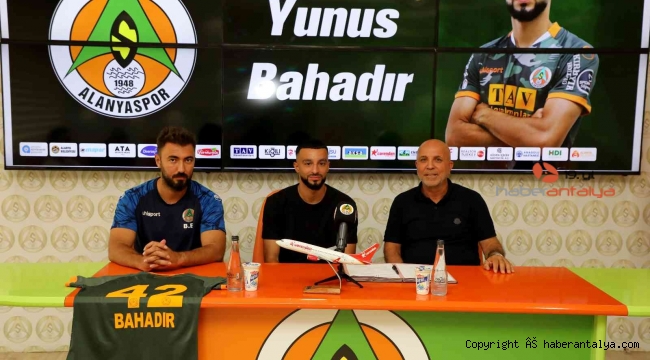 Yunus Bahadır, 3 yıllığına Alanyaspor'da