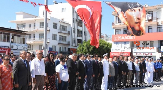 Zafer Bayramı Demre'de kutlandı