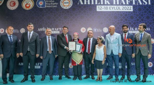 Ahilik Haftası törenle kutlandı