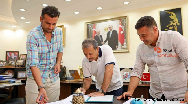 Alanya'da 4 kilometrelik dev projede yer teslimi gerçekleştirildi