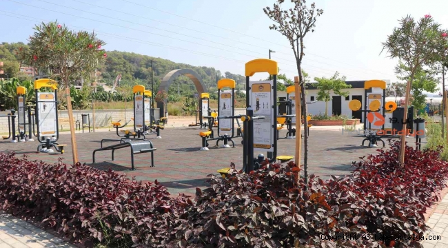 Alanya'da çocuklar için yeşil alanlar artmaya devam ediyor