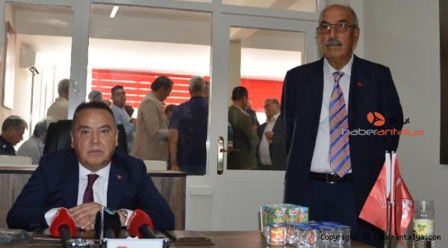 Başkan Böcek: 50 milyonluk tesisin temeli atılacak