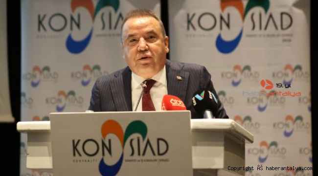 Başkan Böcek, KONYSİAD'ın konuğu oldu