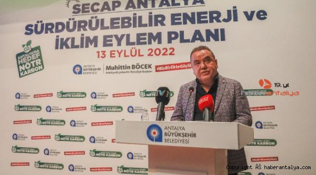 Büyükşehir İklim Eylem Planı'nı açıkladı; 'Söylem değil eylem zamanı'