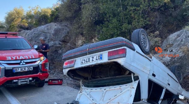 Demre'de kaza: 1 yaralı