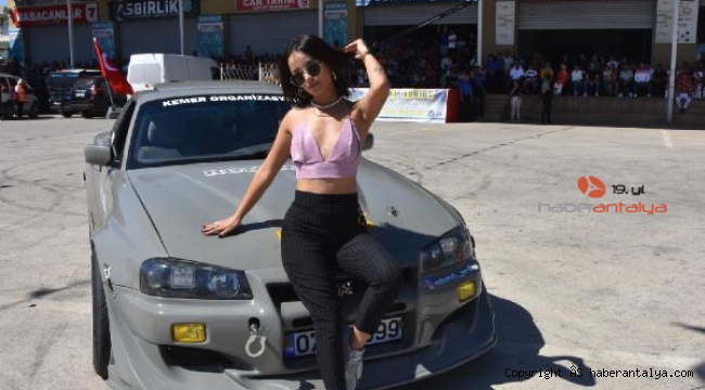 Demre'de Slalom ve Drift Festivali