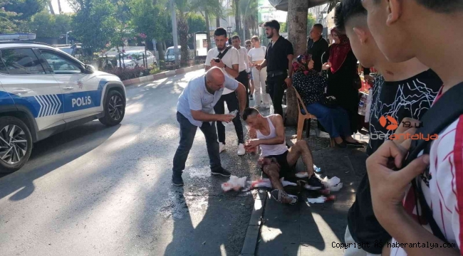 Dövme yaptırmak için gitti, dövüldü !