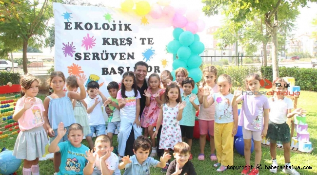 Ekolojik Kreşte eğitim serüveni başladı