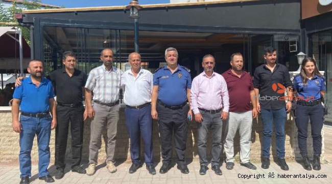 Emniyet Müdürü Akbulut, muhtarlarla görüştü