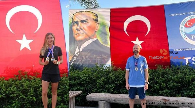 Ercümen'den Türkiye rekoru, Rüstem Derin'den 3 altın madalya
