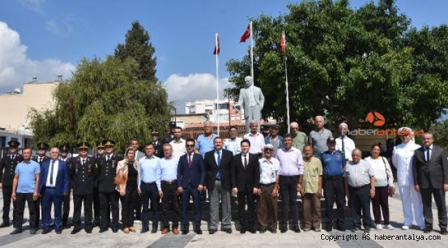Gaziler Günü Demre'de törenle kutlandı