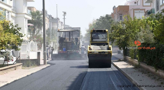 Güzeloba'da çalışmalar devam ediyor