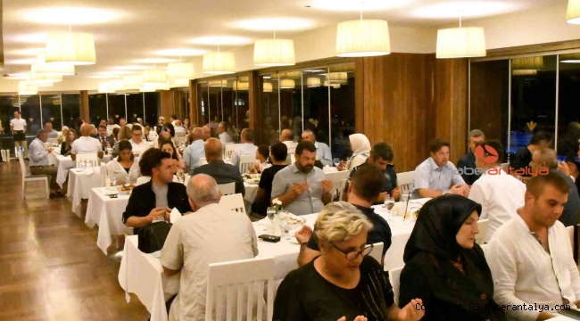 Kemer protokolü gazilerle yemekte bir araya geldi