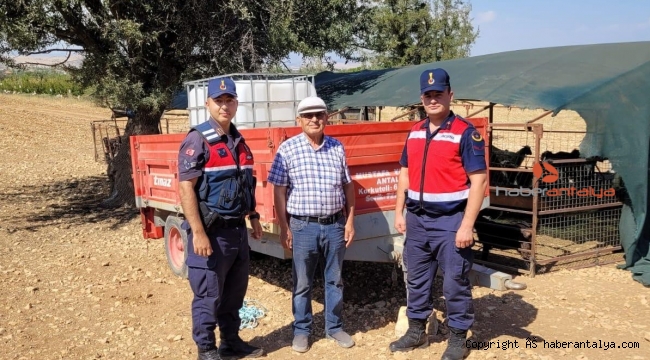 Korkuteli'de römork hırsızları yakalandı