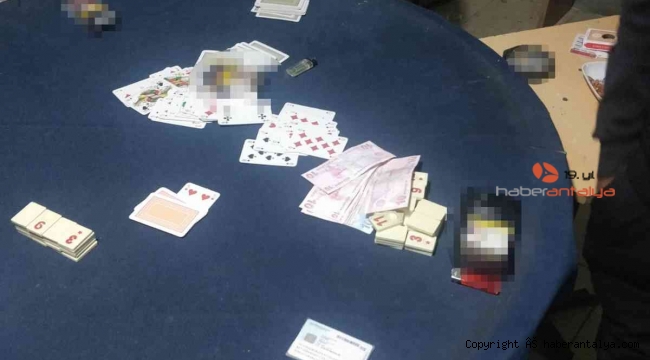 Kumar oynayan 6 kişiye 9 bin TL ceza kesildi