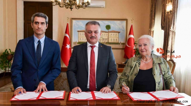 Manavgat'a 112 istasyonu yapım protokolü imzalandı