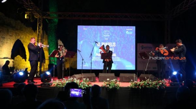 Phaselis Festivali'nde Golden Horn Brass konseri