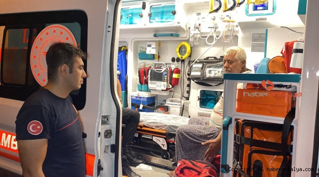 Sulama kanalında mahsur kaldı, sözleri ile zor anlar yaşattı